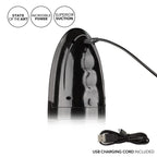 Calexotics Optimum Series Automatic Smart Pump - Male Enhancement Penis Pump With Silicone Stroker Sleeve - Male Masturbation Se