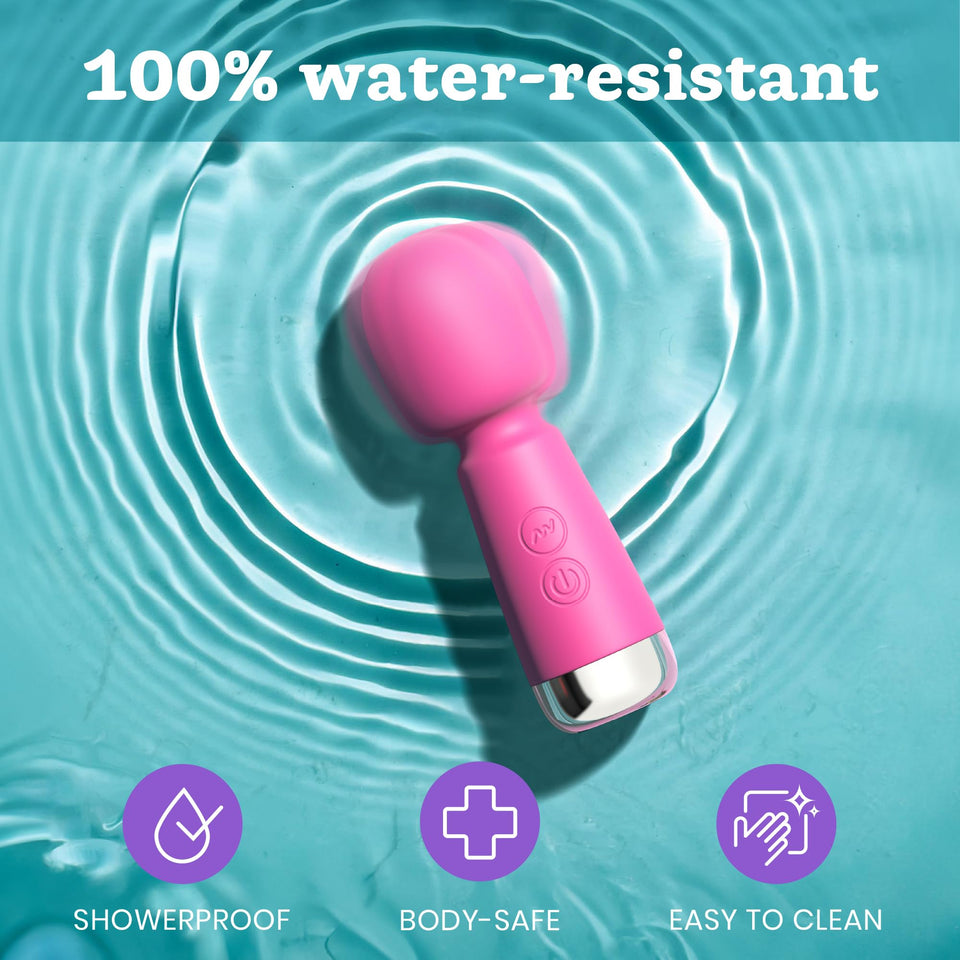 Oliver James Vibrator for Women - Mini Vibrator Wand Adult Sex Toys and Adult Toys for Women | 5 Patterns and 5 Speeds Women Sex