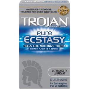 (D) Trojan Pure Ecstasy 10Pk