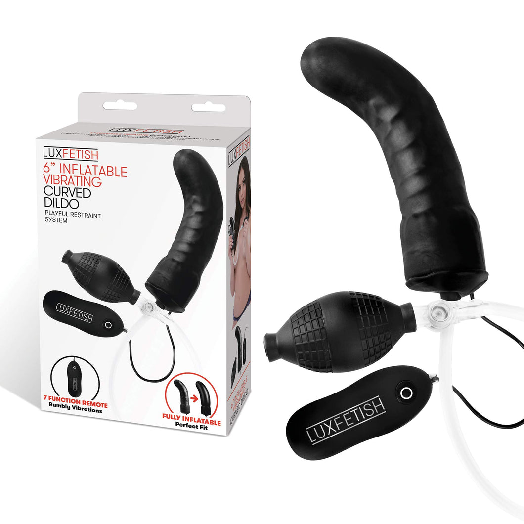 (Wd) 4In Inflatable Vibrating Butt Plug