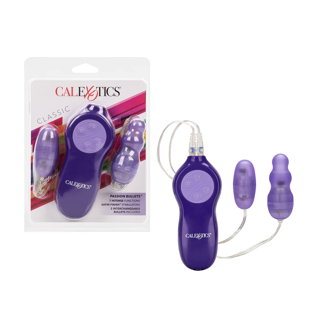 Calexotics Passion Bullets Bullet And Multi Probe, Purple (Se-1155-30-3)