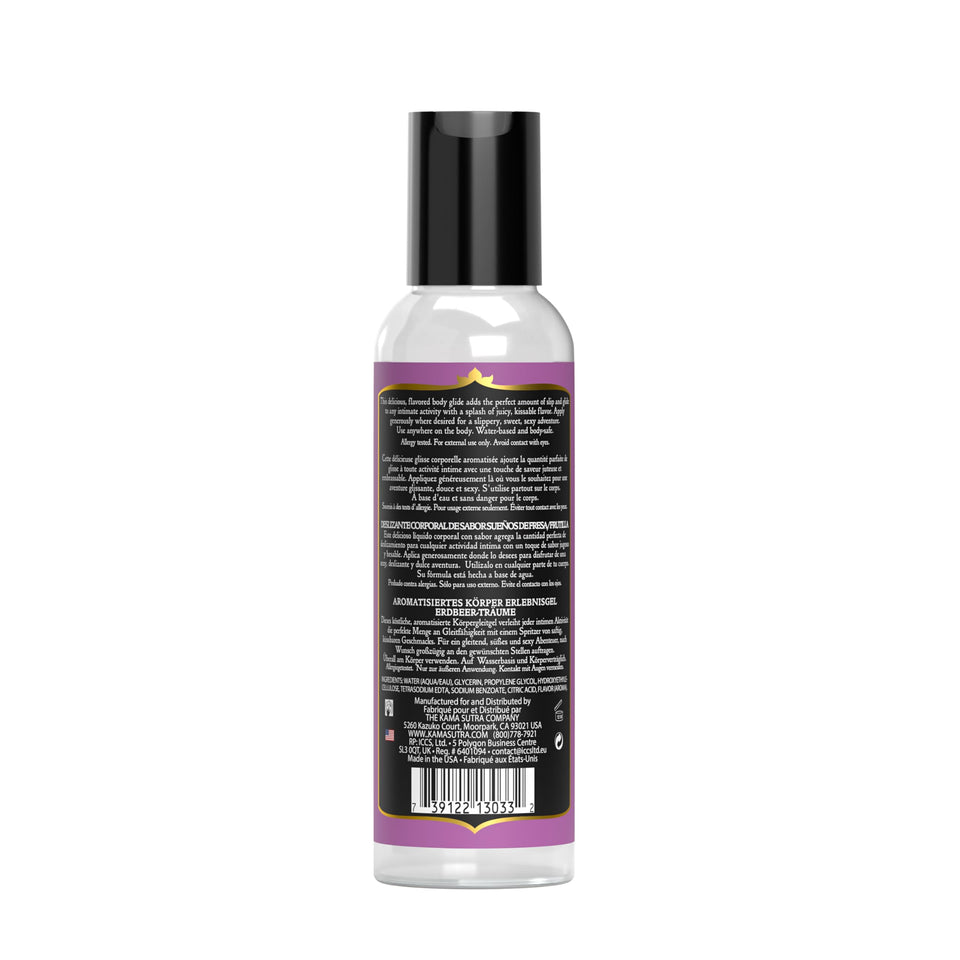 Divine Nectars Flavored Body Glide - Raspberry Kiss - 2 Fl. Oz. 59Ml