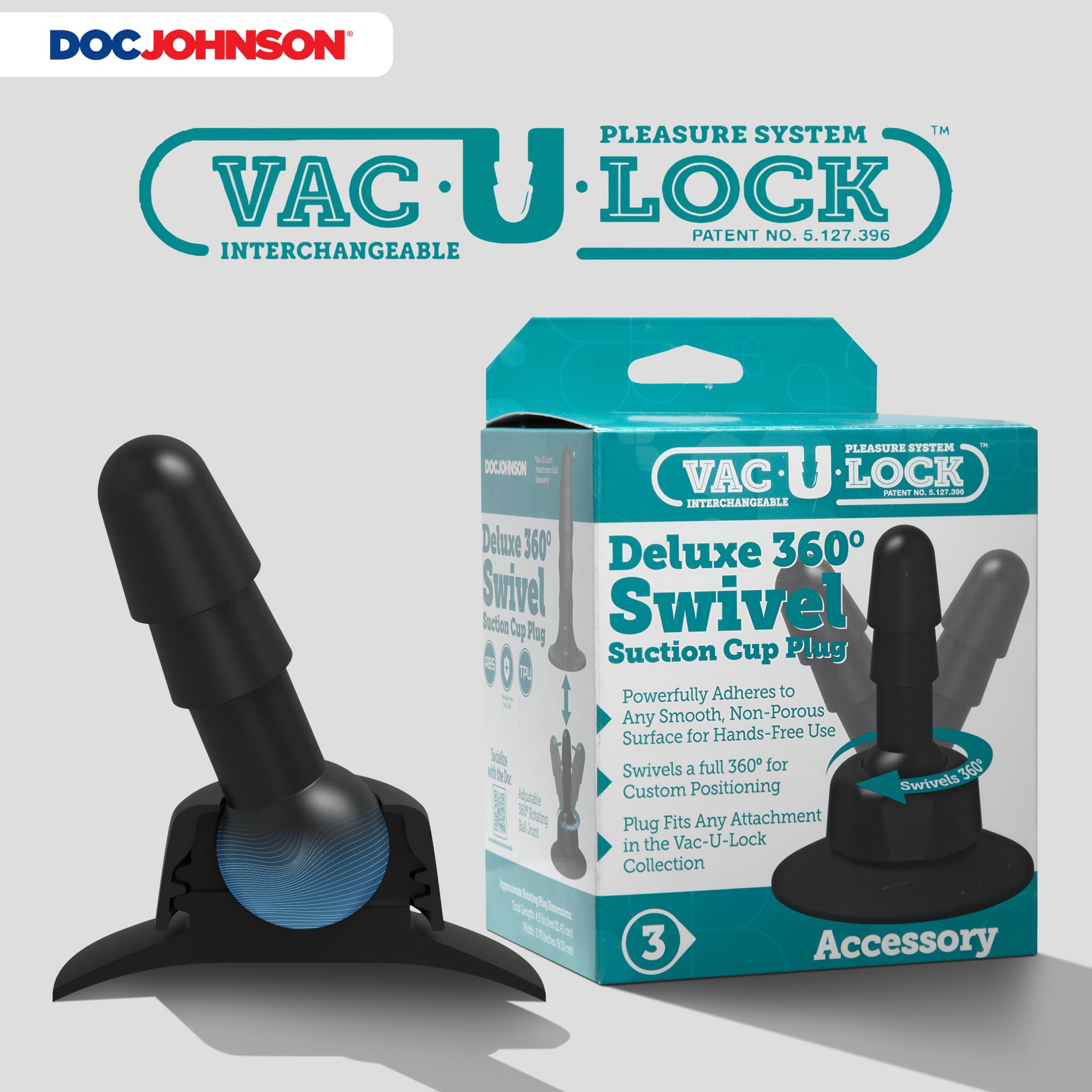 Vac-U-Lock Knuckle Up Black