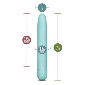 Gaia Biodegradable Eco Vibrator Blue
