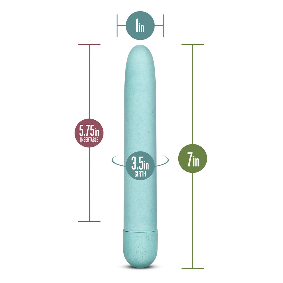 Gaia Biodegradable Eco Vibrator Blue