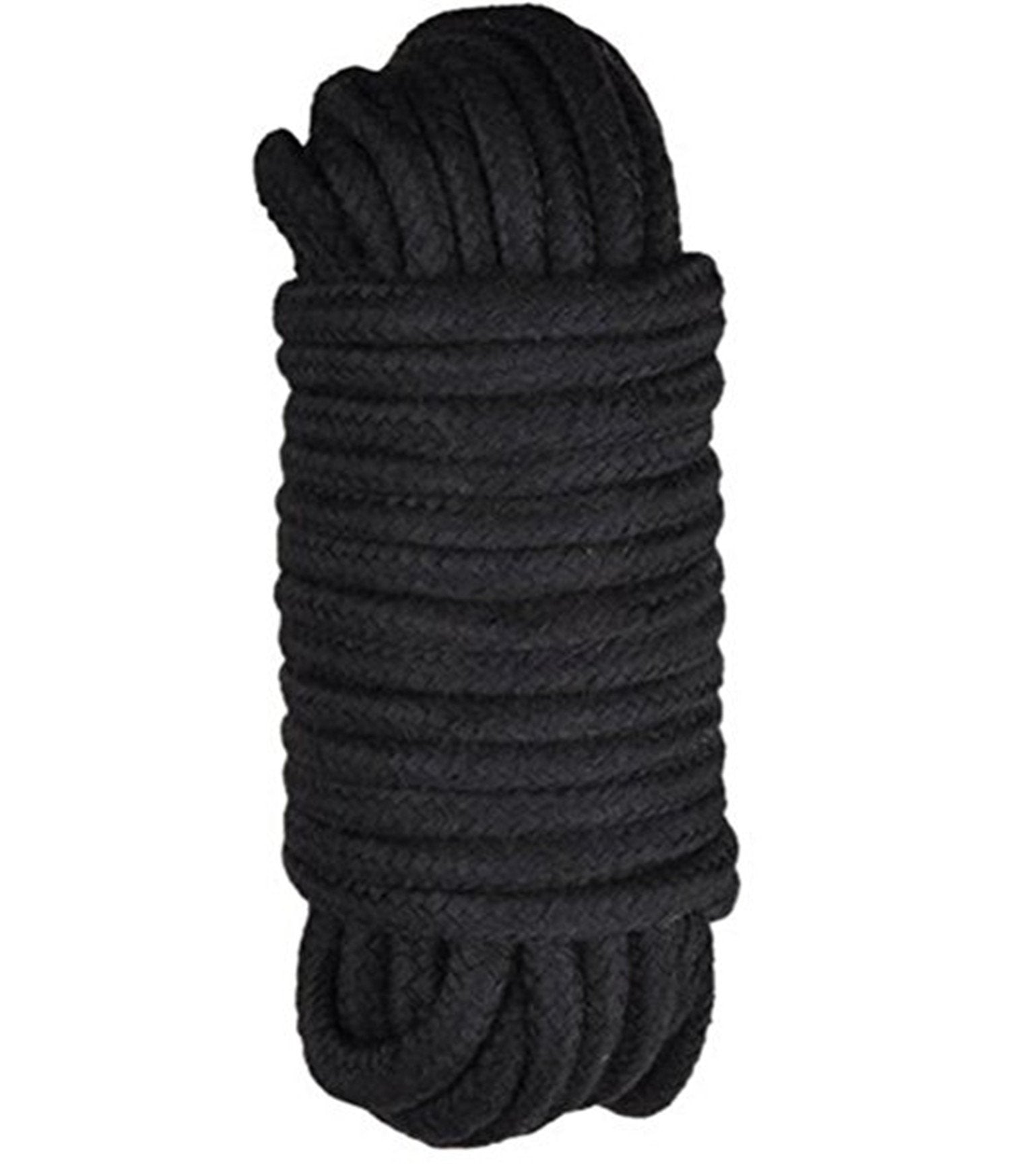 Namee 32 feet/10m BDSM Bondage Soft Cotton Rope for Sex Restraints for Couples 8mm Soft Silk Rope Solid Braided Twisted Ropes Bl