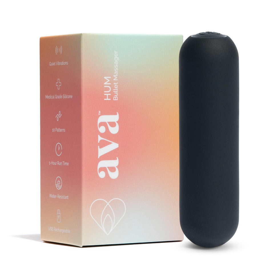 Ava Bullet HUM Vibrators for Women | Mini Vibrator Sex Toys | Clitoris Vibrator | Personal Massager | Waterproof Vibrators | Adu