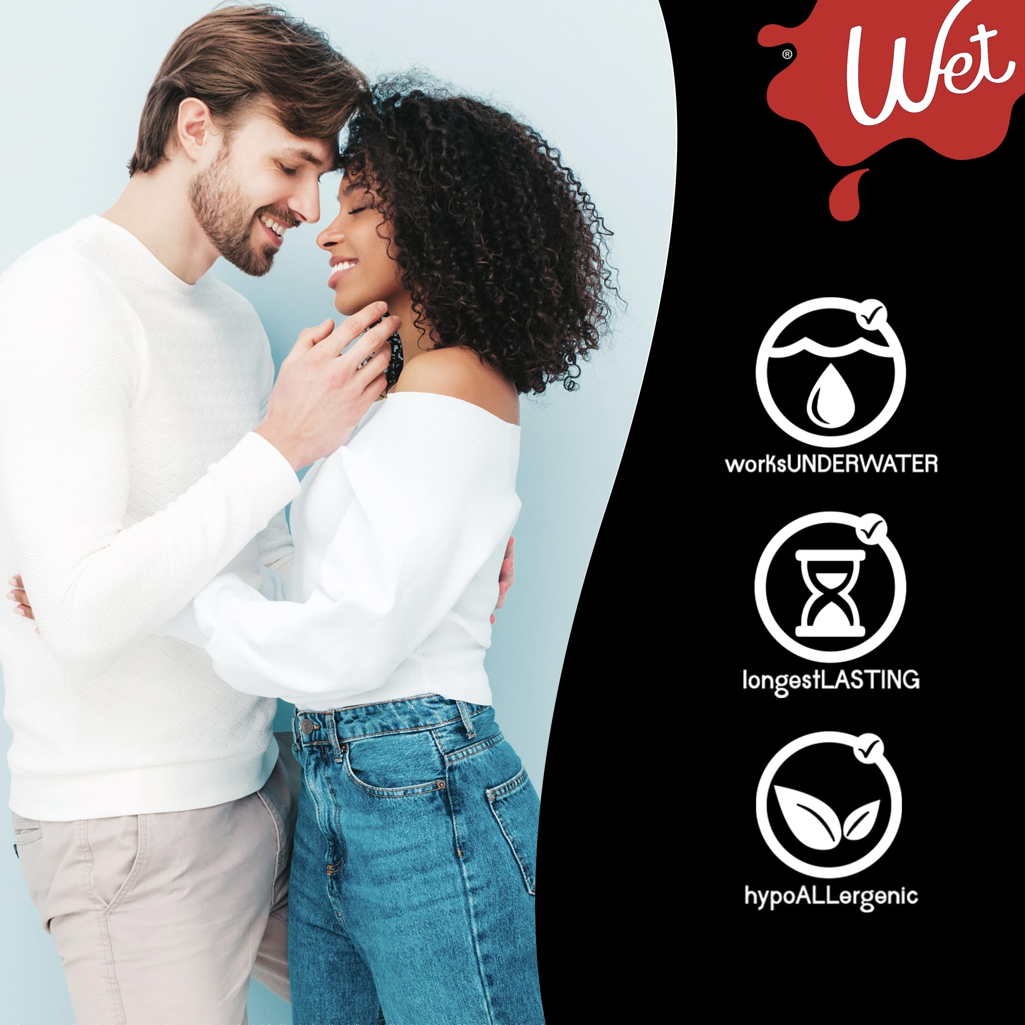 Wet Platinum Silicone Based Lube 9 Oz Bottle Ultra Long Lasting Premium Personal Luxury Lubricant Men Women & Couples Condom Compatible Water Resistant Non Sticky Hypoallergenic Paraben Free