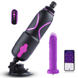 Hismith Pro Traveler 2.0, Portable Sex Machine with KlicLok System, Programmable Love Machine with Wireless Remote + APP Control
