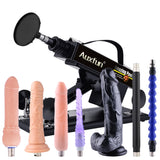 AUXFUN Sex Machine Love Machine Fuck Machine with Suction Cup Adapter,Automatic Dildo Machine Thrusting Machine with 3 XLR Conne