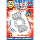 (Wd) Best Of Macho Crystal Par Pleasure Ring Clear