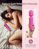 Vibrator Wand, Female Adult Sex Toys, Vibrators for Her, Wand Massager, Clit Stimulator Sex Toy, Dildo, with 8 Speeds of Pleasur