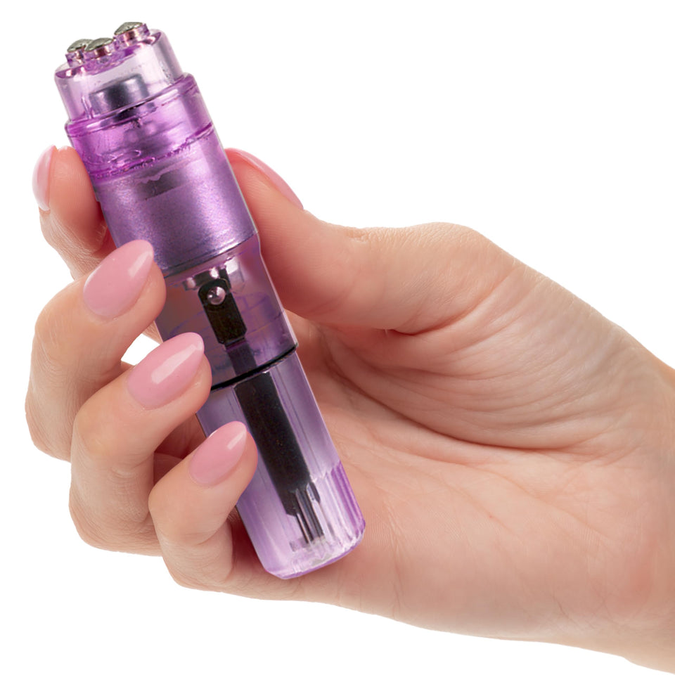 Dr. Laura Berman Intimate Basics Athena - Waterproof Mini Massager - Adult Toys Vibrator - Pocket Massager - Purple