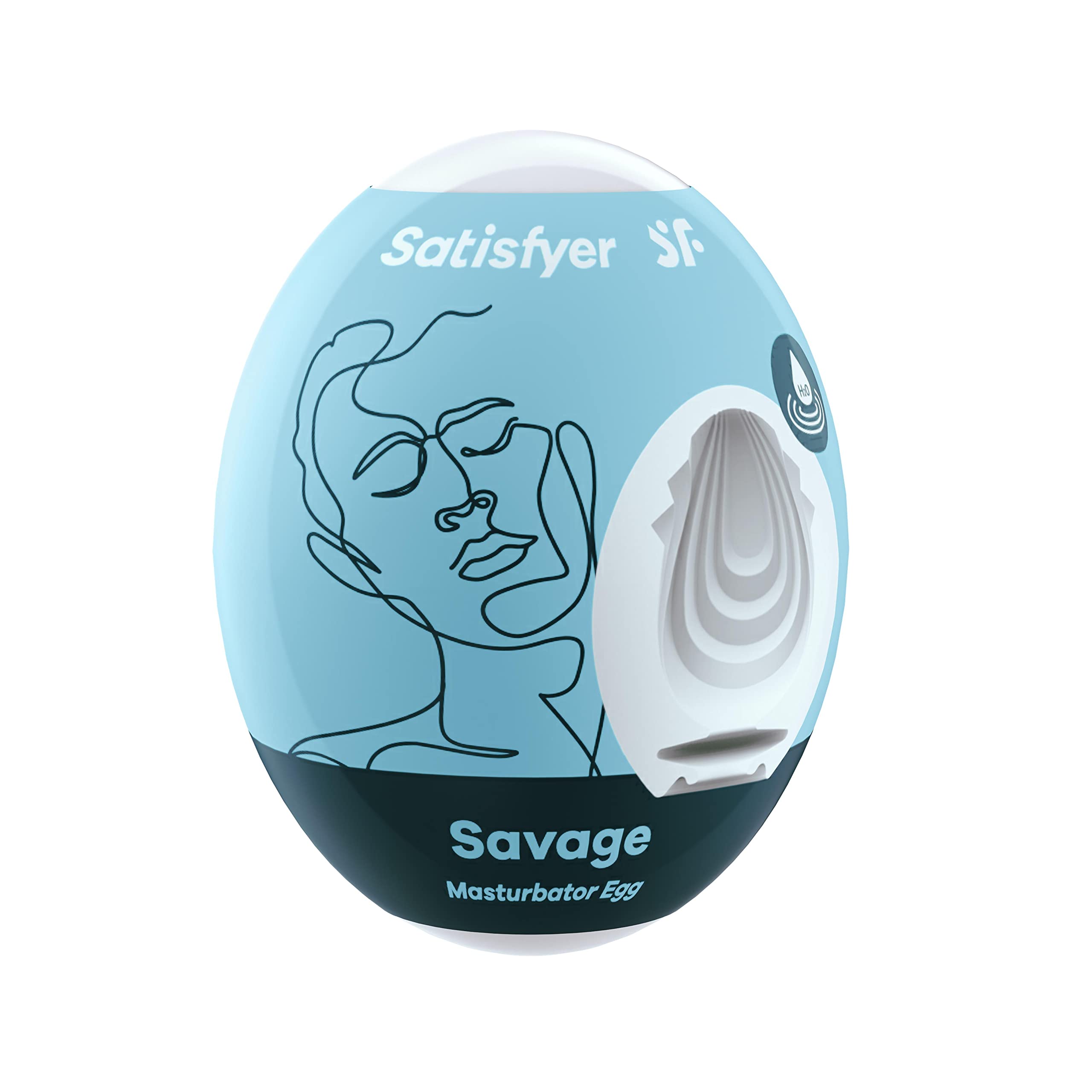 Satisfyer Masturbator Egg Single-Savage