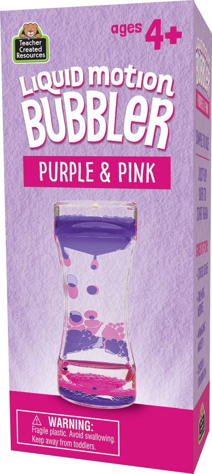 Purple & Pink Liquid Motion Bubbler