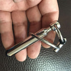 BDSM Metal Urethral Expander with Penile Ring Male Urethral Masturbation Metal Smooth Urethral Sound Urethral Plug Penile Plug S