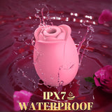 Gasevimo Vibrator Sex Toys Adult Toys - APP Control Rose Sex Toy Adult Toy with 9 Sucking & Vibrating Modes for Women Nipple Toy