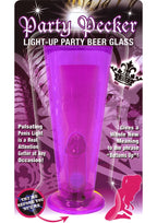Hott Products Beer Glass Light Up, Purple, 5 Ounce