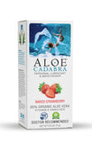 Aloe Cadabra Flavored Lube Organic Natural Personal Lubricant For Women Men & Couples Strawberry 2.5 Oz