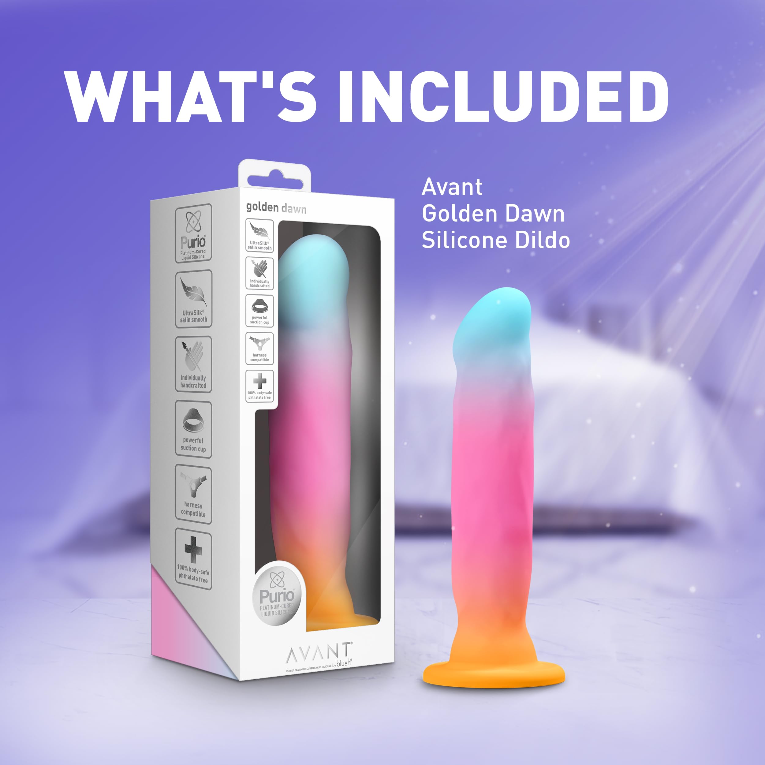 Avant Golden Dawn Artisan Dildo