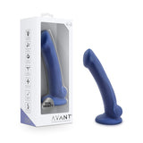 Blush Avant D10 Ergo Mini 7 Realistic Dildo, Curved Shaft Cock - Dual Density Ultrasilk Silicone, Suction Cup, Strap-On Compatib