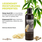 Massage Oil Edible Pineapple 8 Oz