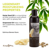 Massage Oil Edible Banana 8Oz