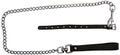 KinkLab Buckling Cock Ring and Chain Leash Set