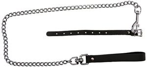 Kl Buckling Cock Ring/Chain Leash Set