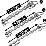 Urethral Sounds Set - 3 PCS Stainless Steel Bumpy Penis Plug Dilator with Safe Ring - Masturbation Rod Sex Toy for Men