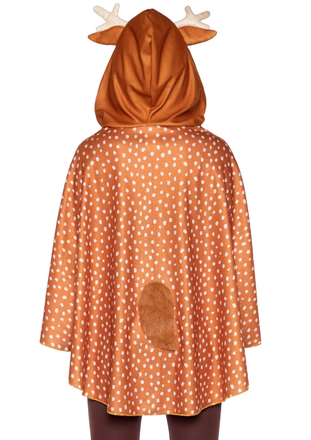 Fawn Poncho, Features Speckled - O/S / Brown