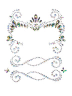 Pixie adhesive face jewels sticker.