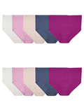 Fruit Of The Loom Womens Breathable Underwear, Moisture Wicking Keeps You Cool & Comfortable, Available In Plus Size Briefs, Cot