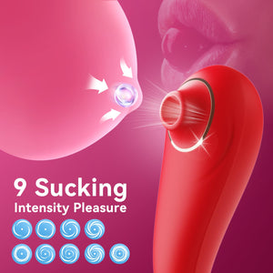 SOYIVE Sucking Vibrator Womens Sex Toys - Adult Toys Suction Vibrators for Female Women Couples Sex Toys with 9 Suctions G-spot