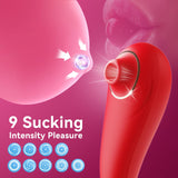 SOYIVE Sucking Vibrator Womens Sex Toys - Adult Toys Suction Vibrators for Female Women Couples Sex Toys with 9 Suctions G-spot