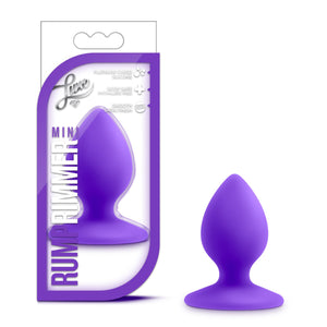 (D) Luxe Rump Rimmer Mini Purp Butt Plug