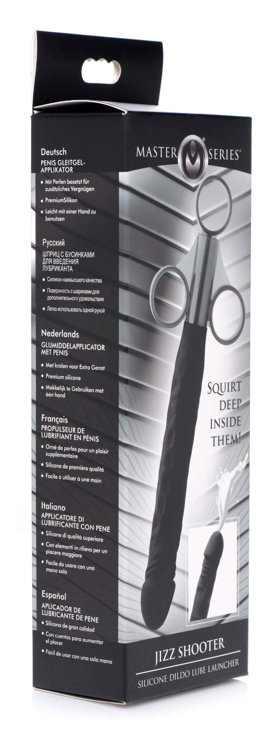Jiz Shooter Silicone Dildo Lube Launcher