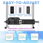 Sex Machine for Unisex Masturbator with Thrusting Realistic Dildo Masturbator Cup for Men Lifelike Dildo Sex Toys for Women Hand