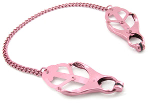 Fresh Clover Nipple Clamps, Pink