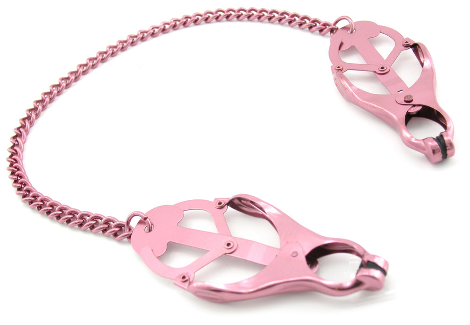 Fresh Clover Nipple Clamps, Pink
