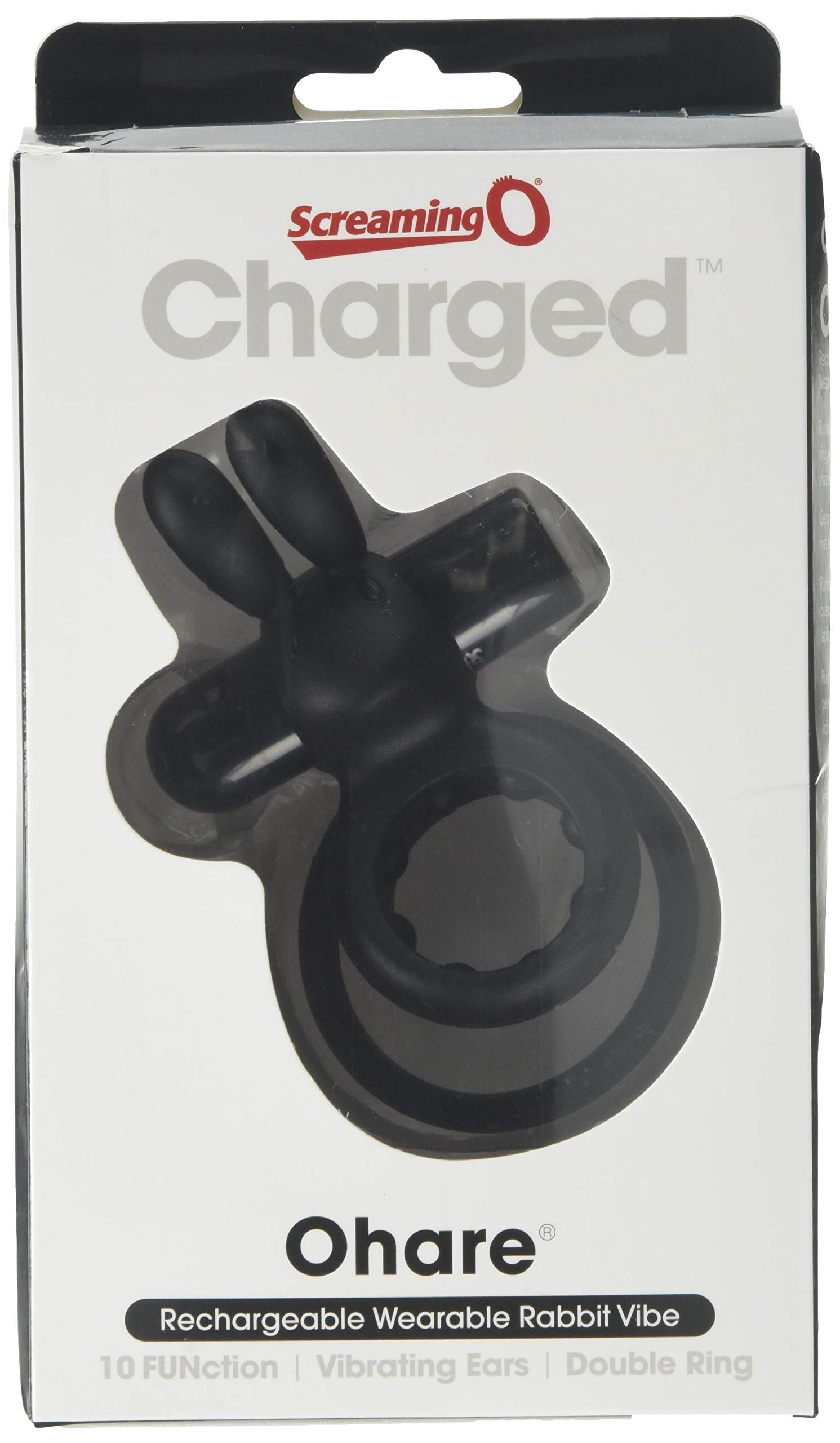 Screaming O Charged Ohare Vooom Mini Vibe, Black