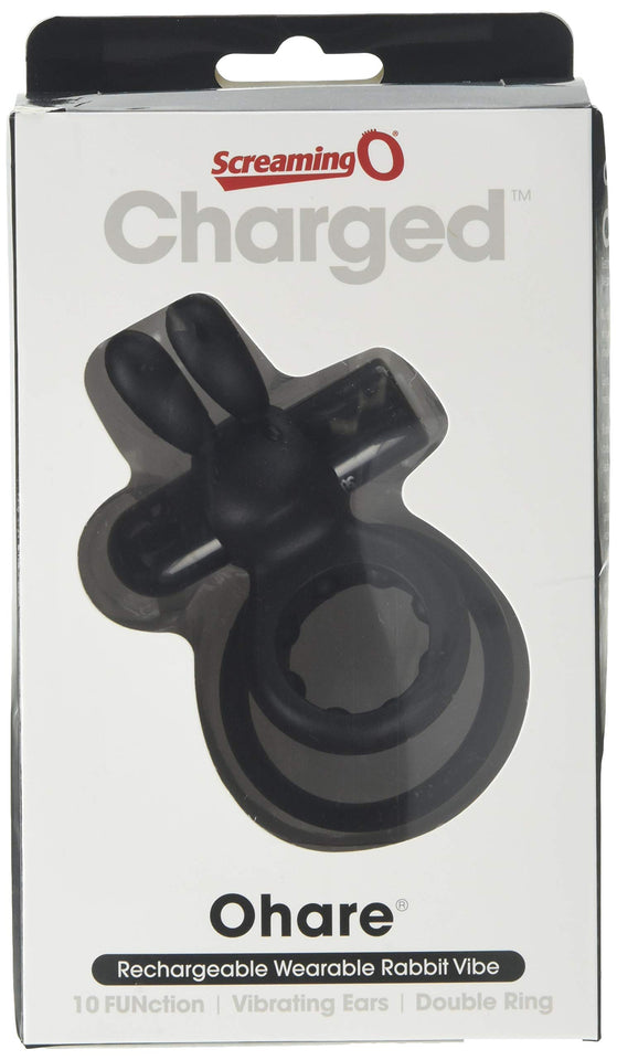 Screaming O Charged Ohare Vooom Mini Vibe, Black