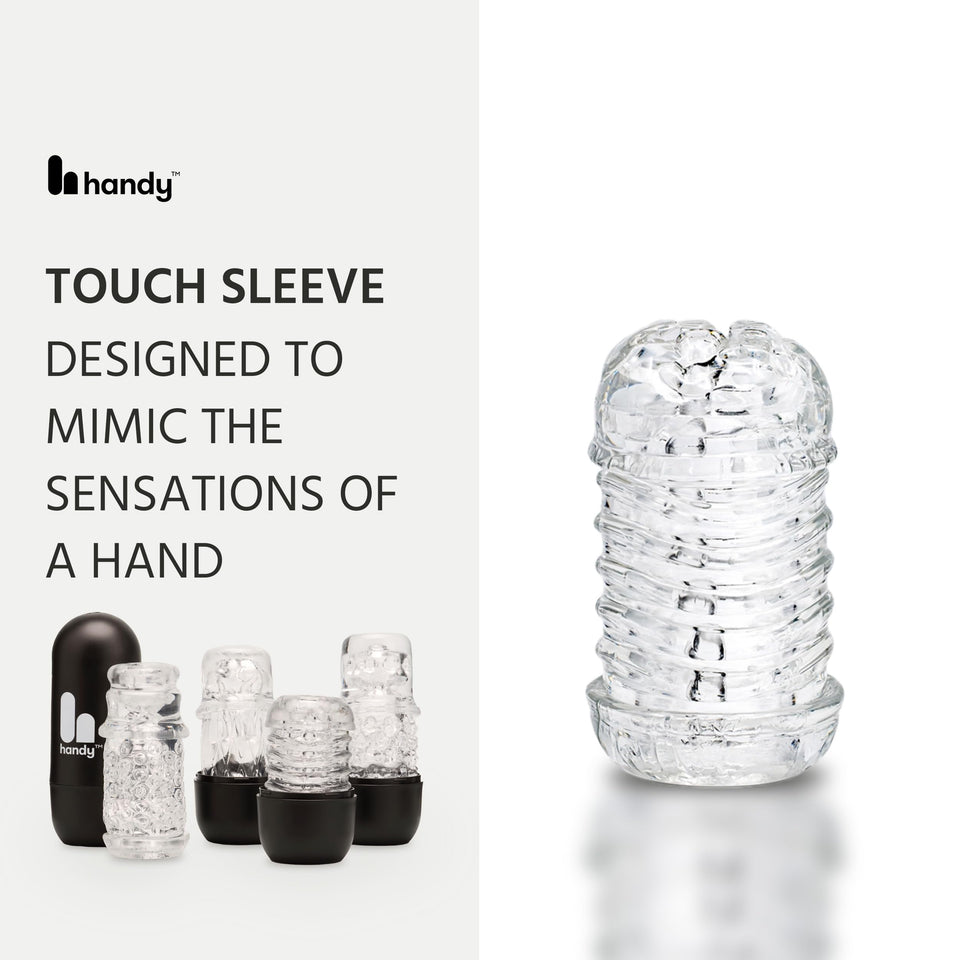 The HANDY Masturbator Sleeve - Dream Collection Touch Penis Sleeve - Realistic Masturbation Sleeve for Adult Sex Toys for Men