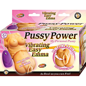 (WD) PUSSY POWER VIBRATING EAS EMMA FLESH