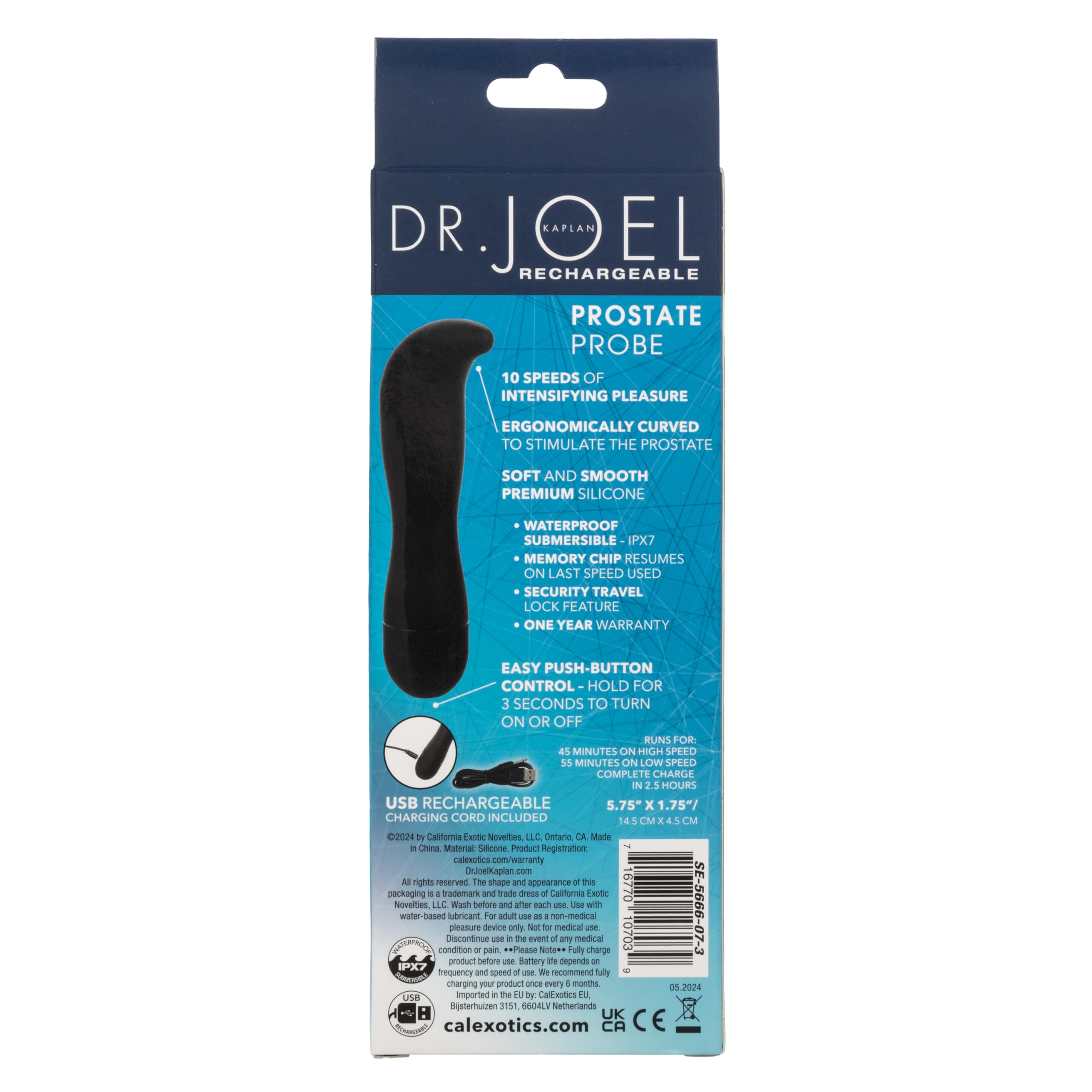 Dr. Joel Kaplan Rechargeable Prostate Probe
