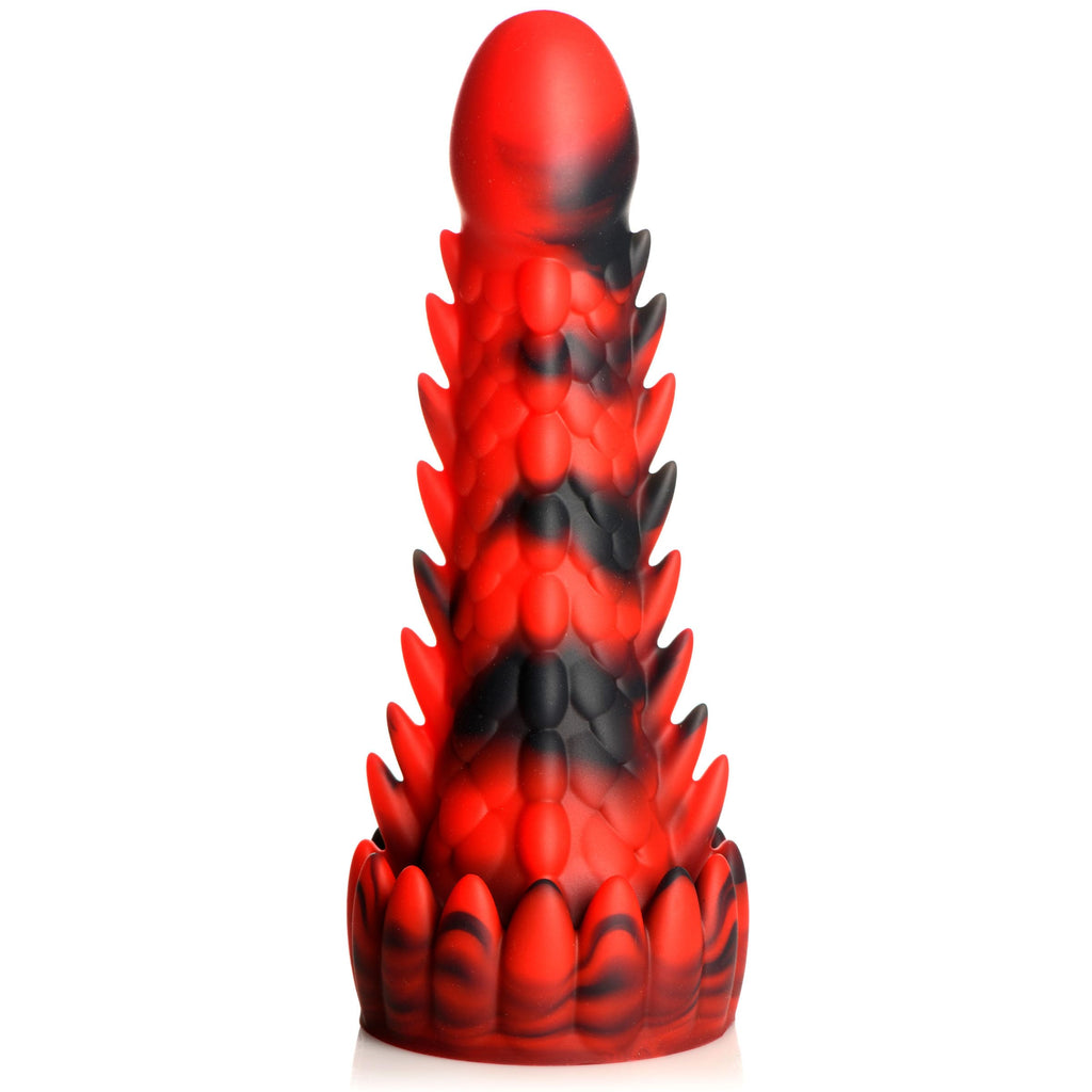 Creature Cocks Demon Rising Scaly Dragon Silicone Dildo