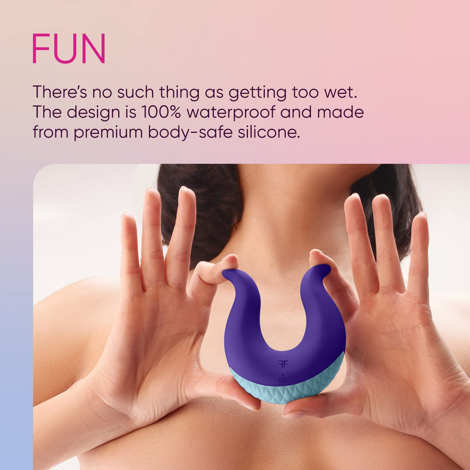 Femme Funn Volea Fluttering Tips Vibrator Feel Butterflies From Head To Curling Toes. Made From Premium Silicone Volea?? Targeted Tip Flutters To Stimulate Your Erogenous Zones With 10 Vibration Modes