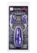 California Exotic Novelties Nipple Play Silicone Vibrating Nipple Pleasurers, Purple