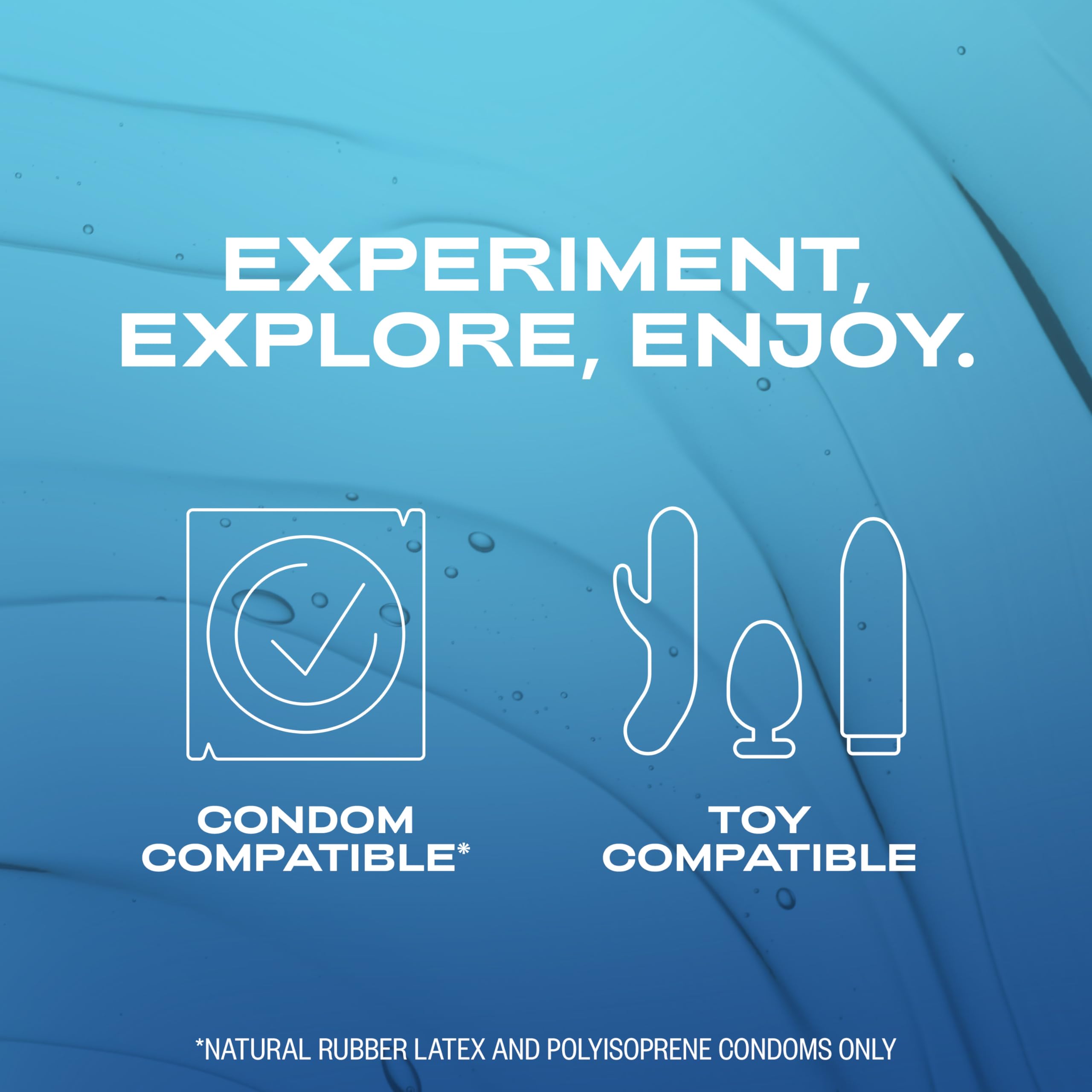 K-Y Jelly Water Based Lube For Sex, Anal Lube, Non-Greasy Water Based Personal Lubricant, pH Friendly Sex Lube Can Be Used With