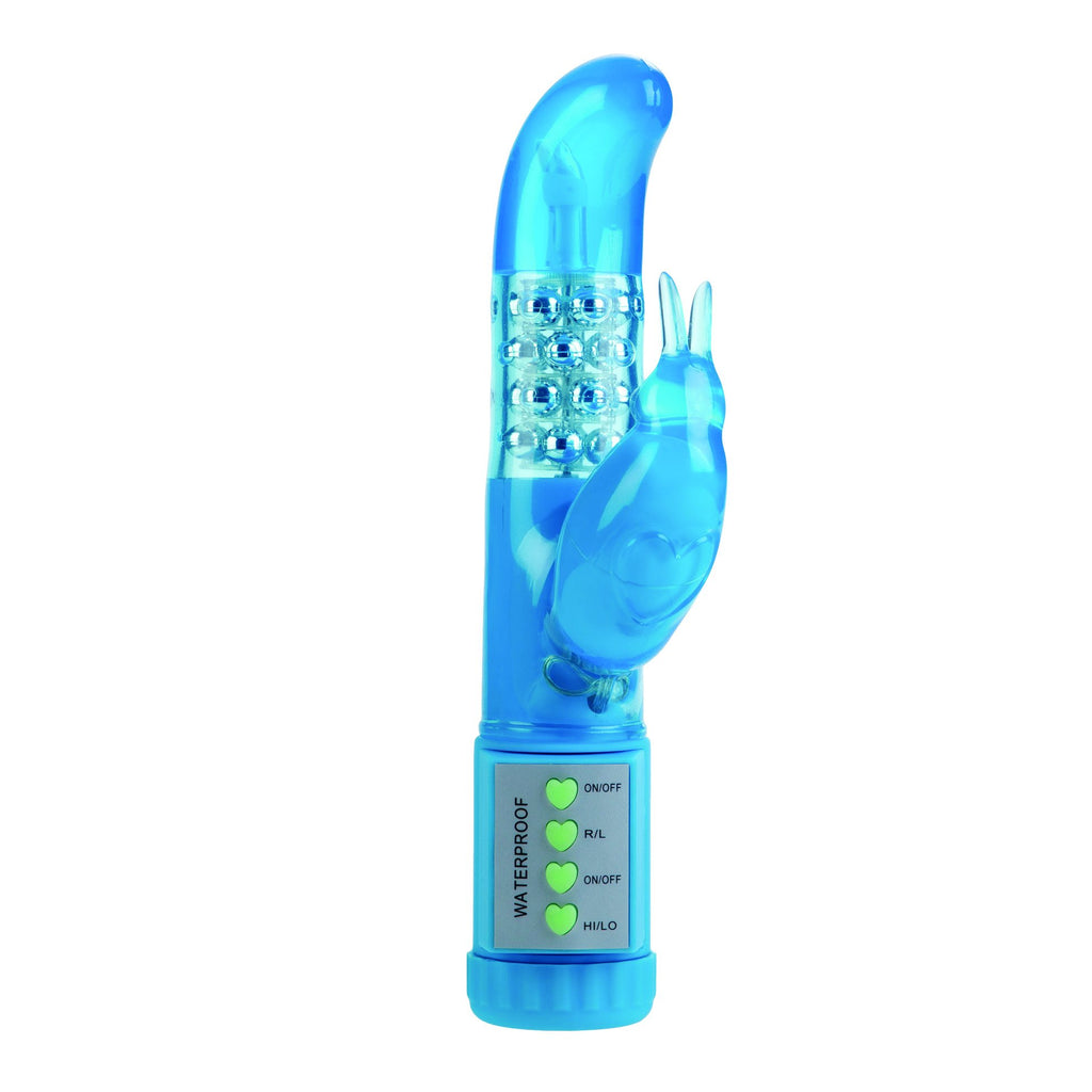 California Exotic Novelties Shanes World Sophomore Bunny, Blue, 0.67 Pound
